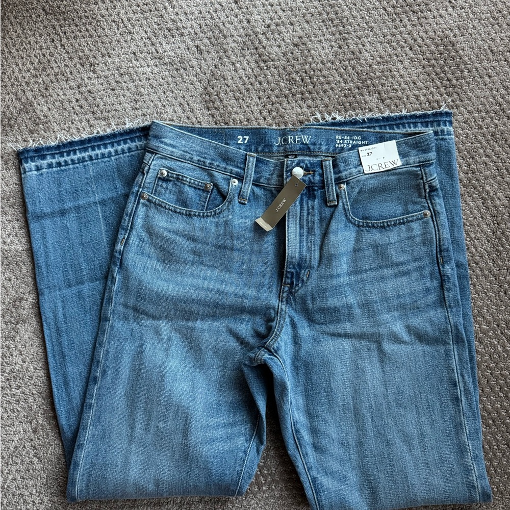 J. Crew Mid-rise Straight Jean Size 27